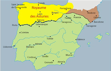 Espagne en 790